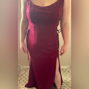 Beautiful Red Evening Gown